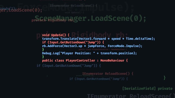 C# Programming Code for Unity Game Development