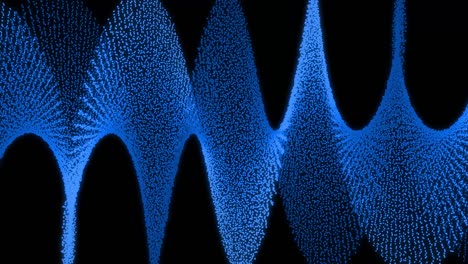blue color dot shape pattern animation motion graphics