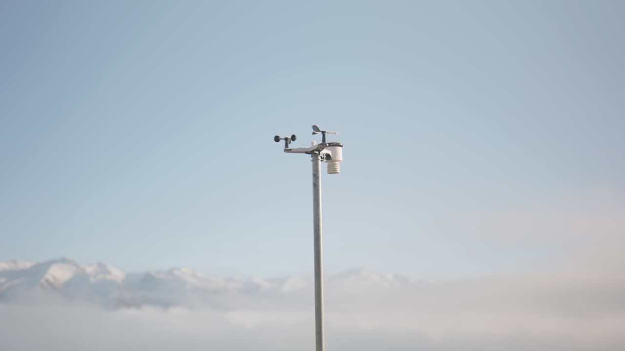 극에 있는 기상 스테이션