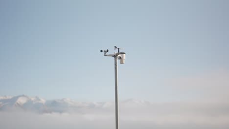 estación meteorológica en el polo