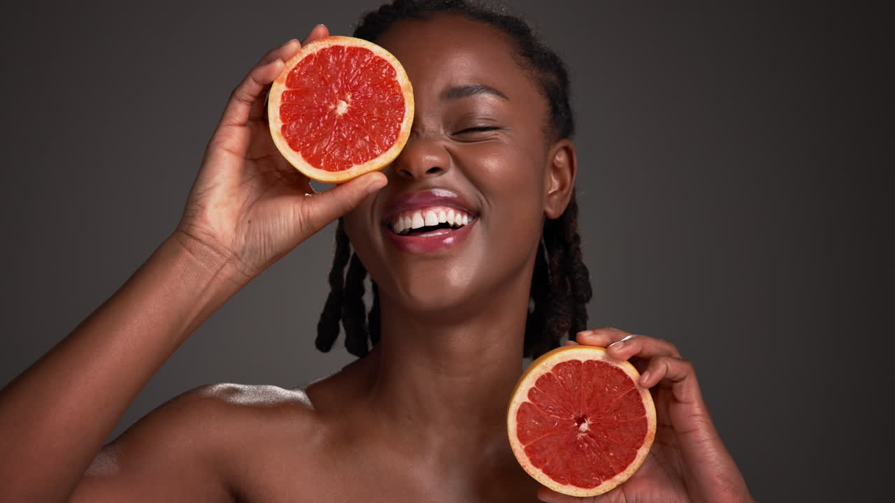 Woman with Grapefruit