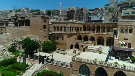 city of mardin, in the middle east in mesopotamia - 4k drone footage