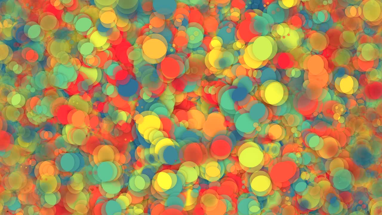 소용돌이 입자를 가진 추상적인 배경