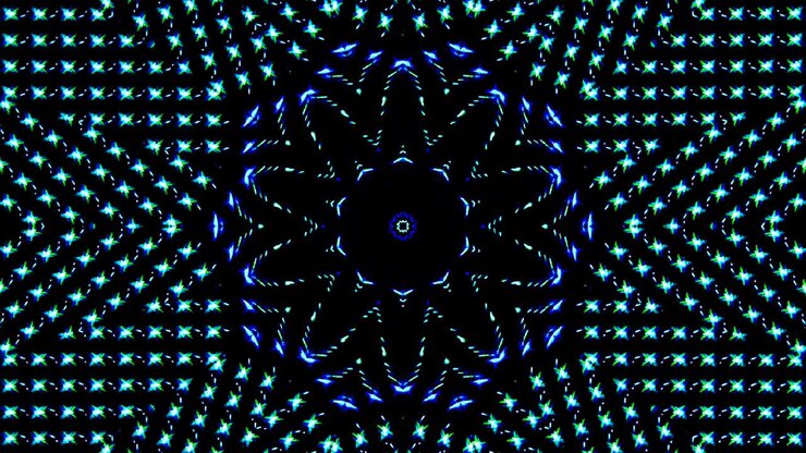 Beautiful video Abstract background 3D liquid lines in a multicolor texture