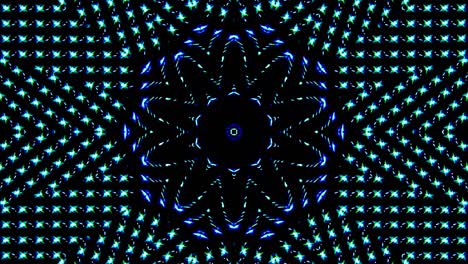 hermoso video de fondo abstracto líneas líquidas 3d en una textura multicolor
