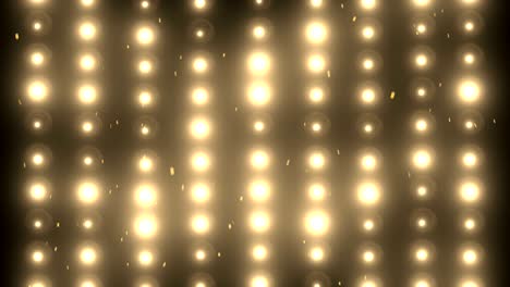 los reflectores, las luces intermitentes, los reflectores