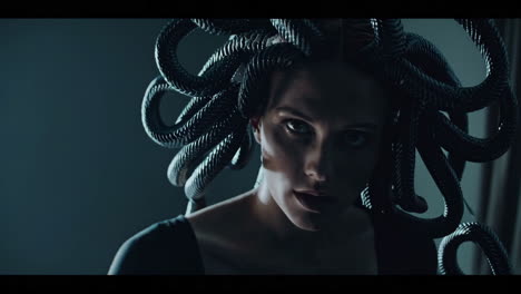 el retrato de la medusa