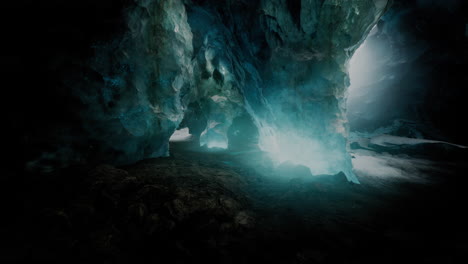 Innenaufnahme-Der-Eisgletscherhöhle