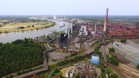 steel industry plant in germany