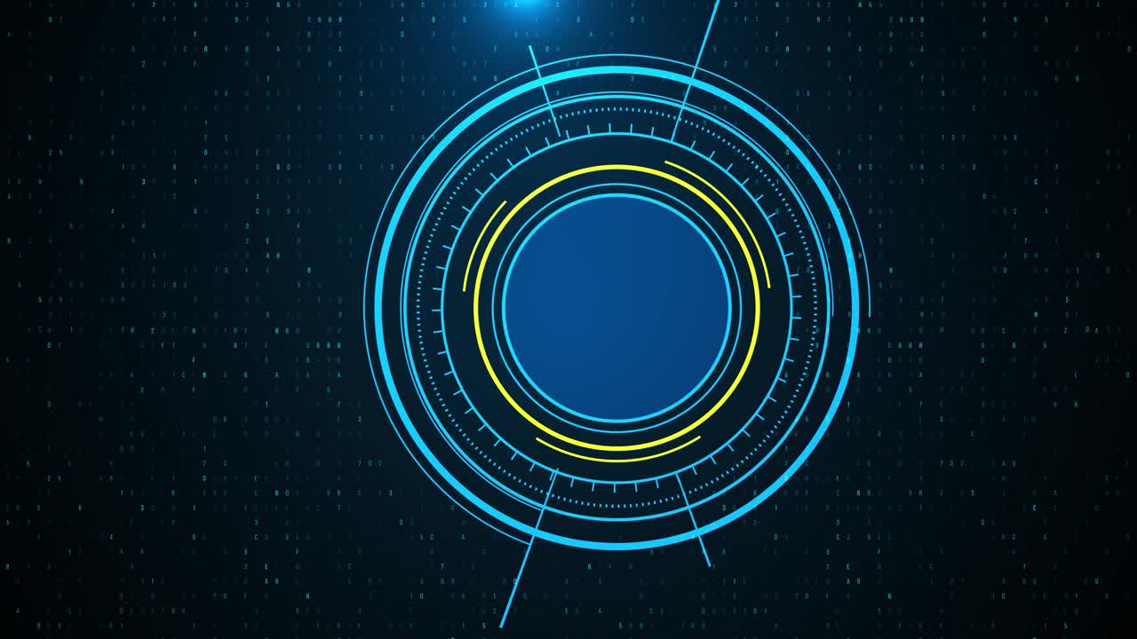 Futuristic hud element hologram futuristic and technology concept hologram scifi technology
