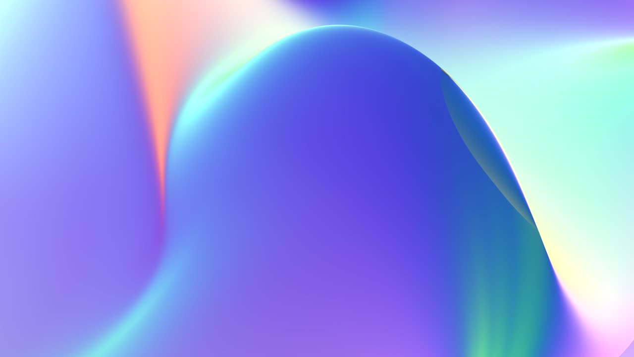 animación en vivo del papel tapiz en colores holográficos