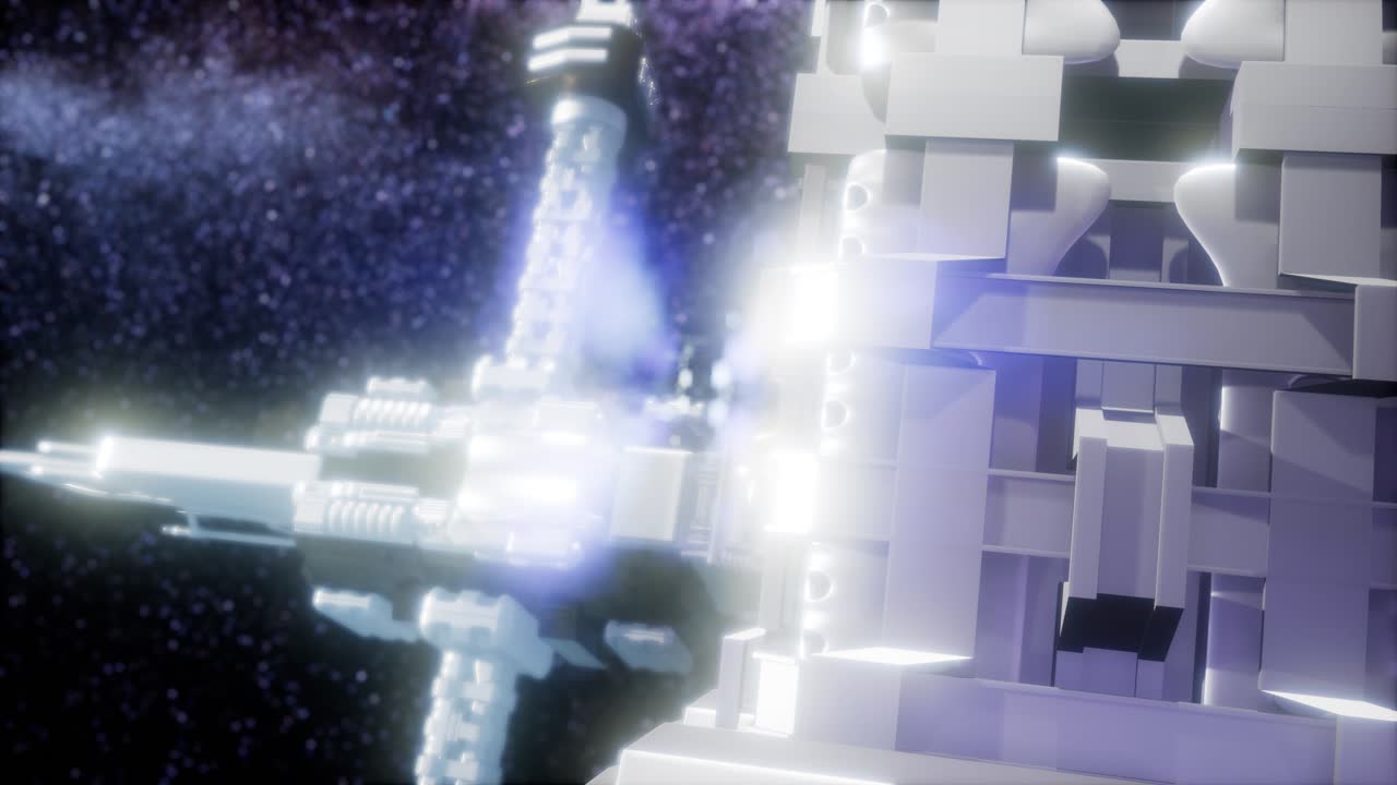 우주선 우주선 외부 은하 우주