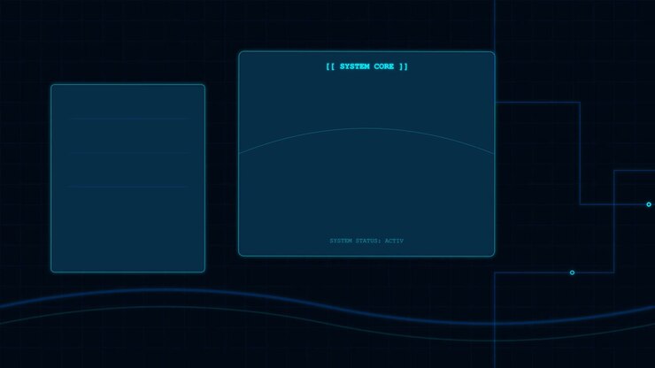 Digital System Core Interface Displaying Status Updates
