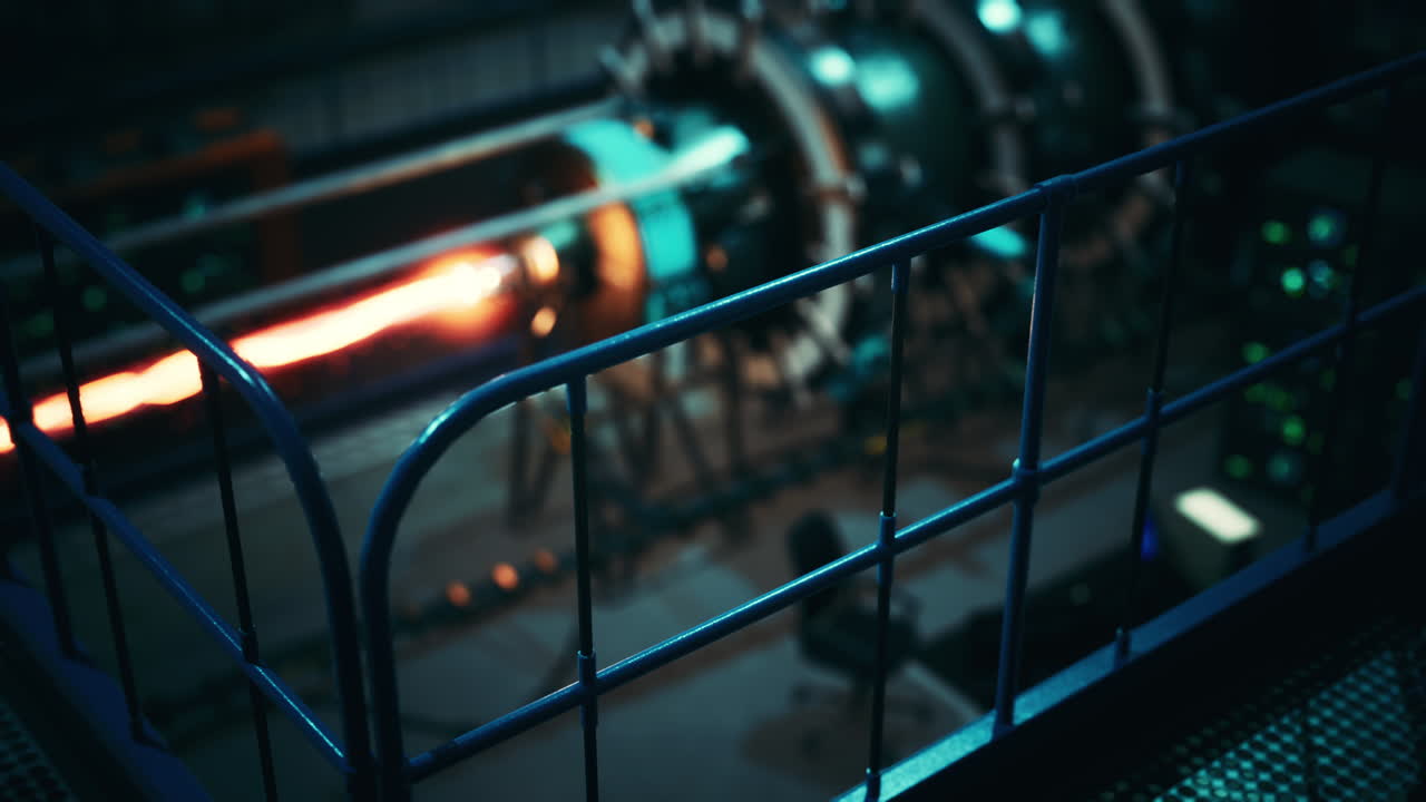 conceptual high tech power thermonuclear or nuclear reactor