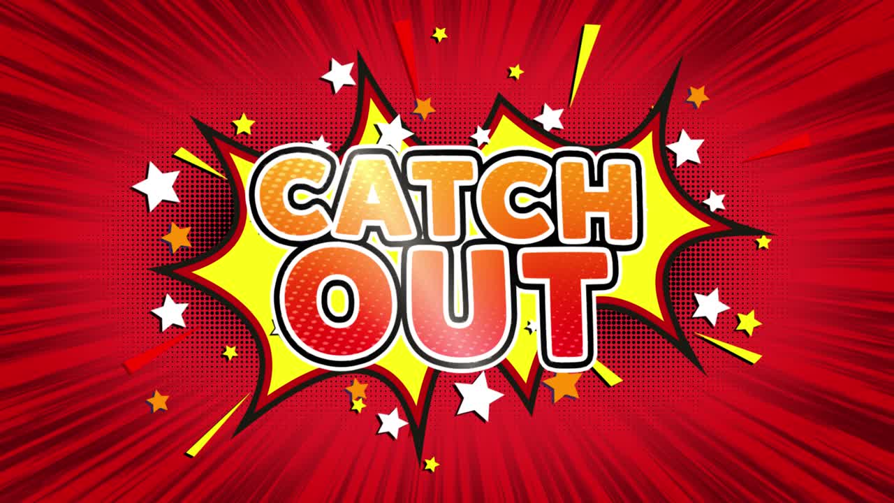 Catch Out Comic Illustration