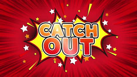 catch out comic illustration