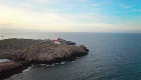 Coastal-lighthouse.-Lindesnes-Lighthouse-is-a-coastal-lighthouse-at-the-southernmost-tip-of-Norway.