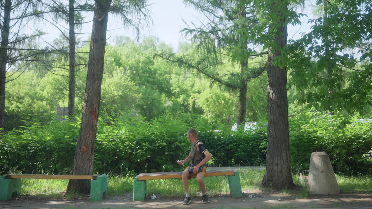 Youth Peaceful Reflection, Young Person Enjoying Serene Outdoor Time, Teenager In Tranquil Natural Setting Savoring Peace, Caucasian Youth Calmly Sitting Outdoors And Reflecting Peacefully