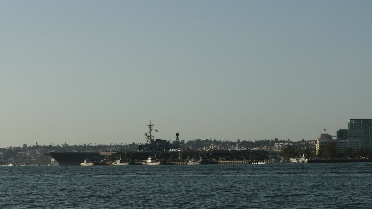 캘리포니아 주 샌디에이고 다운타운의 도시 풍경