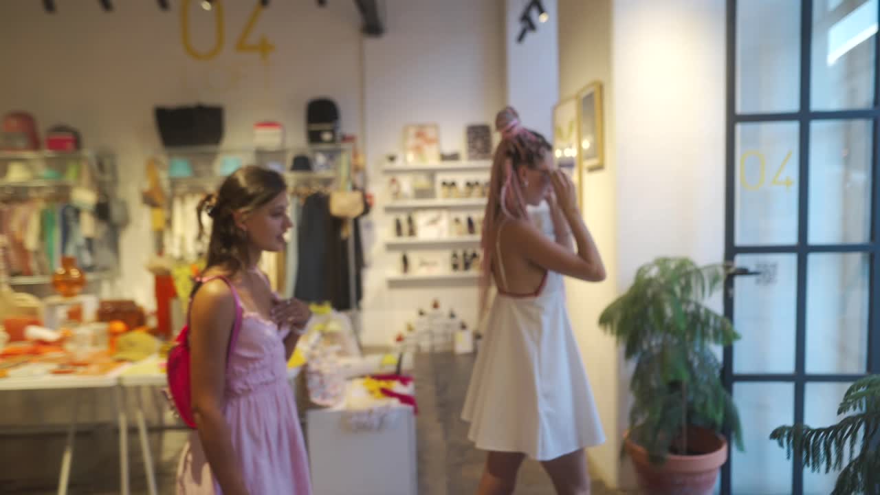 Street scene with people