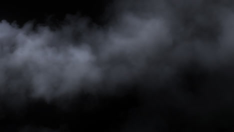 immersive mesmerising spooky thunder halloween smoke cloud vfx insert element in hd slow-motion