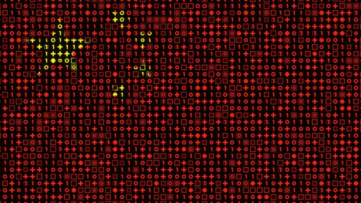 Digital Chinese Flag Animation