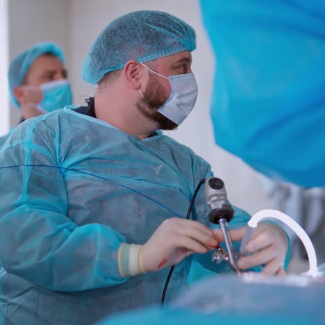 doctor doing surgery