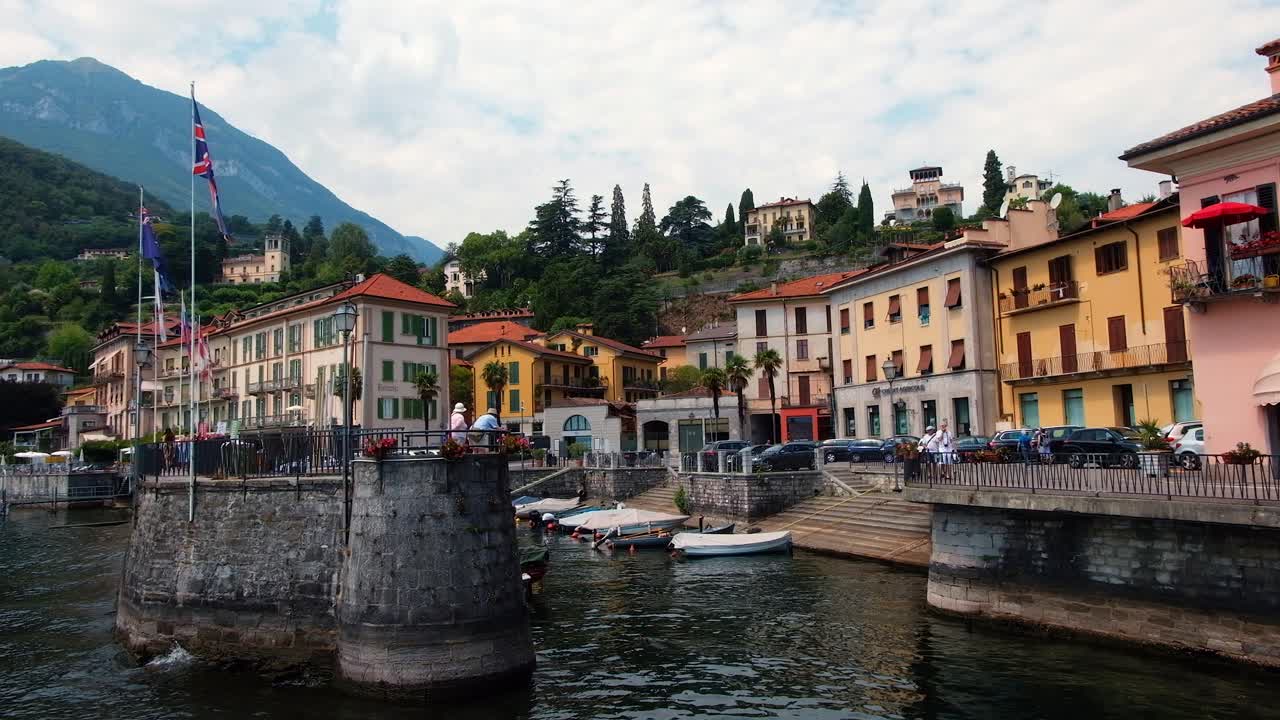 Picturesque Lakeside Town in Lake Como, Italy