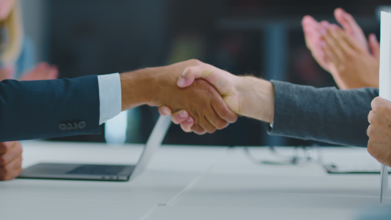 Business Deal and Celebration