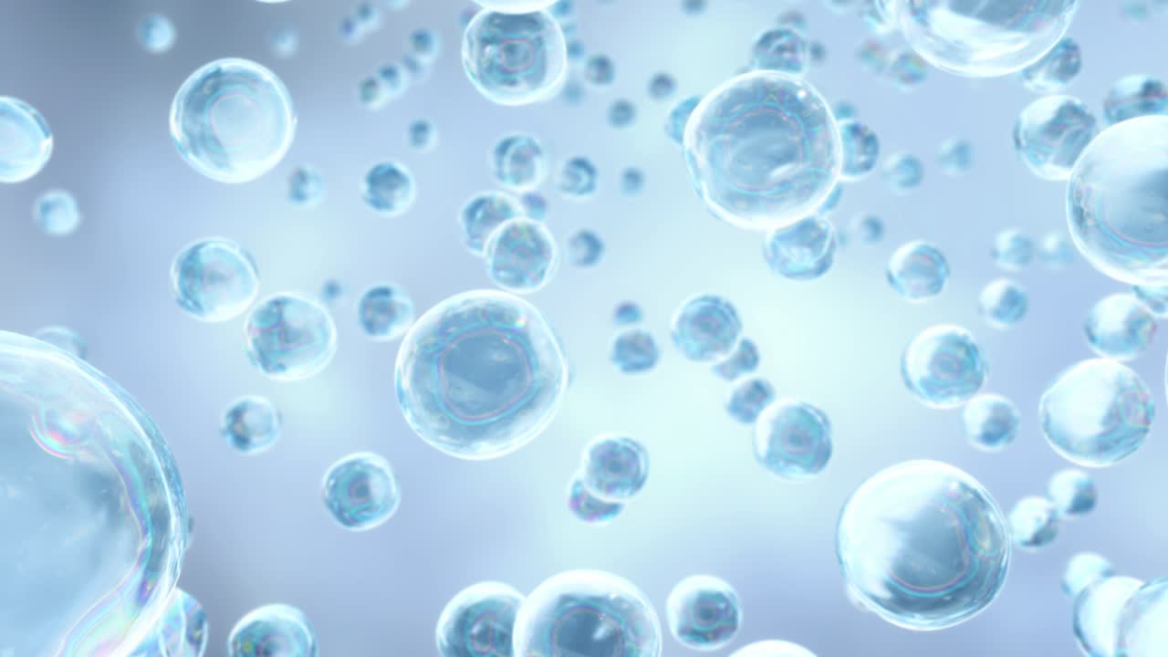 물 위에 거품: 화장품 거품 디자인 마법