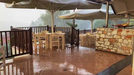 Hand-Held-View-Of-Heavy-Rain-During-Tropical