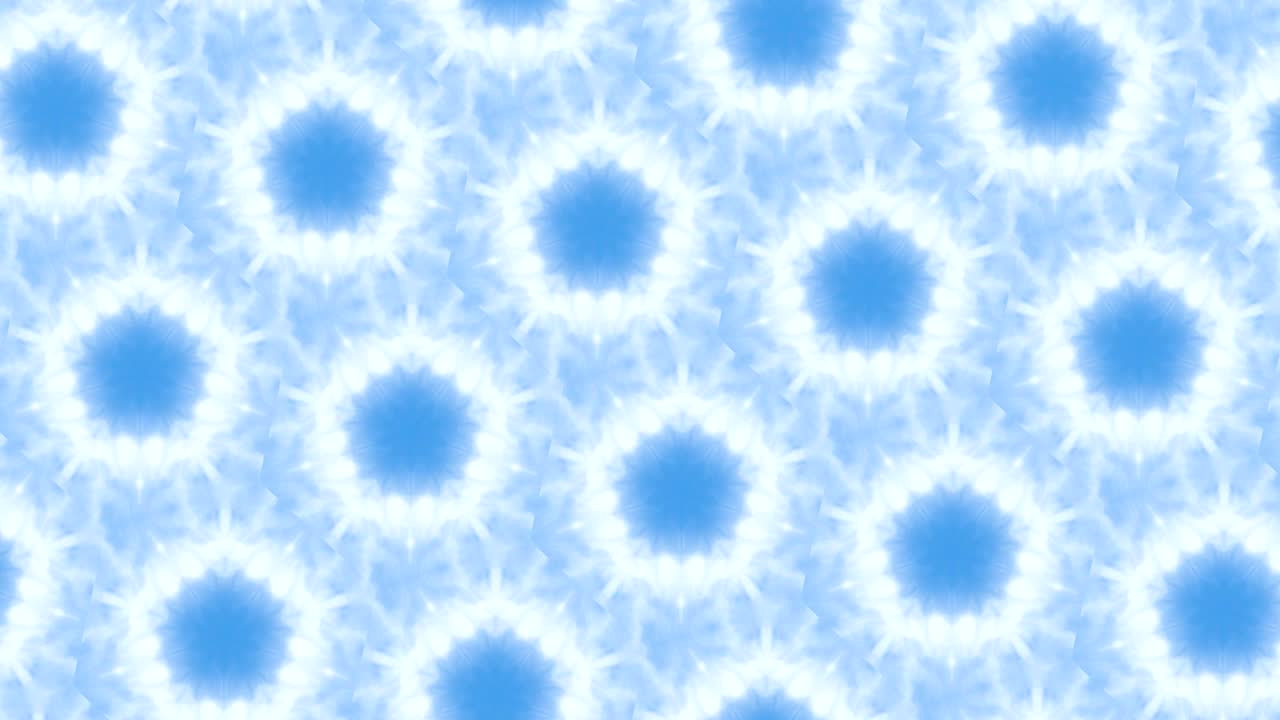 가상 칼레도스코프 시스 무한 또는 원활한 루프 패턴