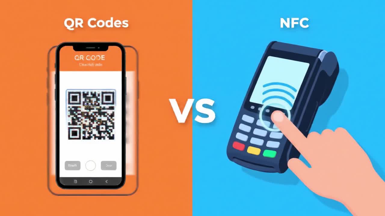 Explore the differences between QR codes and NFC technology as they are used for payments and information sharing in this informative guide. Learn how each method works in various settings.
