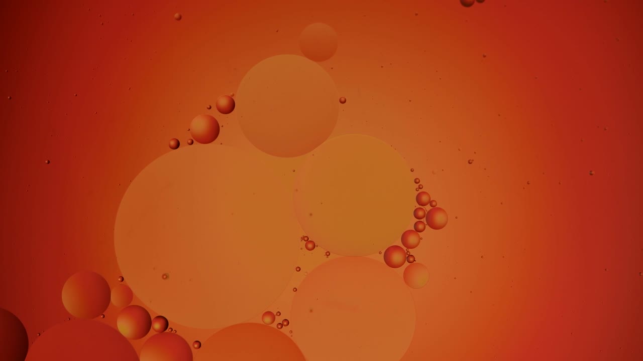 색상 거품 오렌지 배경
