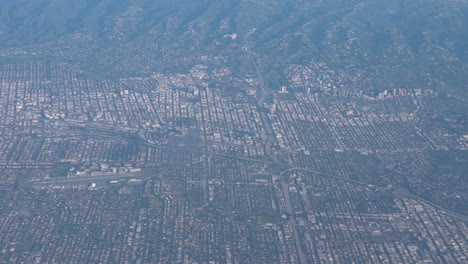 an aerial view of santa monica airport and the sunset blvd area of los angeles, california