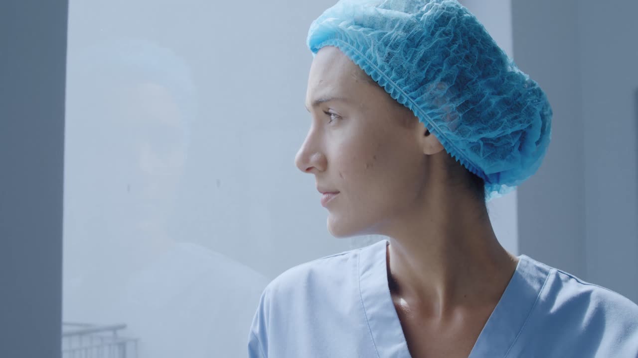 profesional médico que trabaja en un hospital