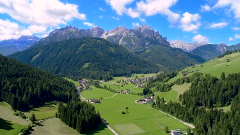 Scenic-view-of-the-beautiful-landscape-in-the-Alps