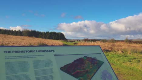 La-Entrada-Al-Sitio-Prehistórico-De-Beaghmore-En-4k-Cerca-De-Cookstown-Co-Tyrone-Irlanda-Del-Norte.