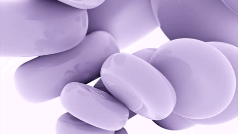 Abstract Purple Geometric Shapes