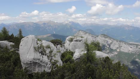 some footage shot during a daily hike in altopiano dei sette comuni, veneto, italy