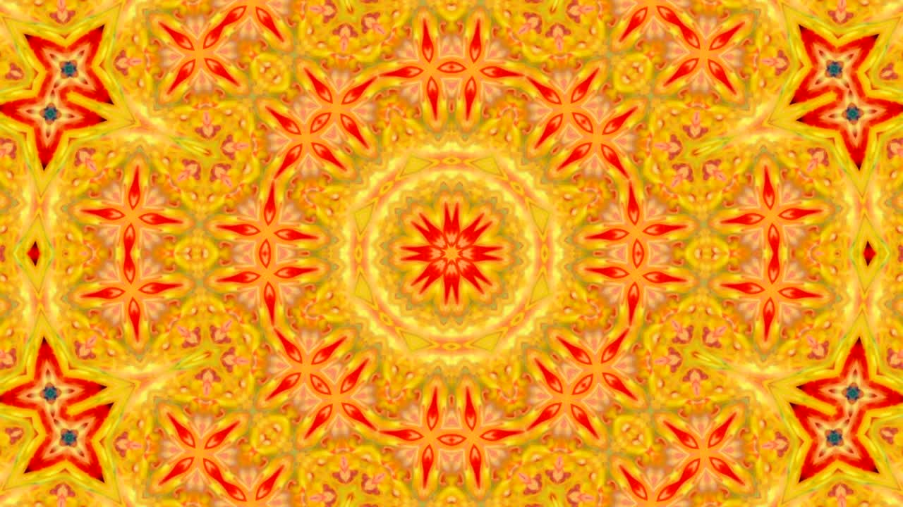 Movimento astratto di sfondo caleidoscopico colorato