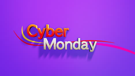 Tonos-Vivos:-Texto-Moderno-Y-Colorido-Del-Cyber-Monday-En-Degradado