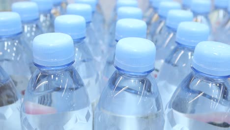 plastic water bottles