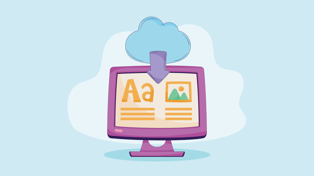 Download image from cloud storage to computer