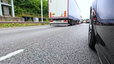 vehicles driving on a highway in birmingham