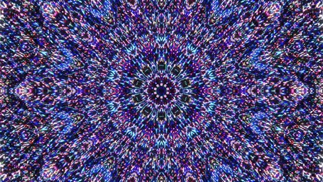 beautiful abstract kaleidoscope that shines, a radiant light that regulates the subtle movements