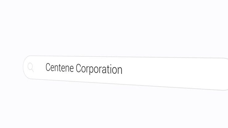 Typing Centene Corporation on the Search Engine