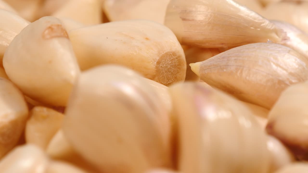 질 벗겨진 마늘 질량