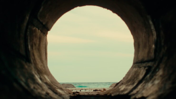 Tunnel View of the Ocean