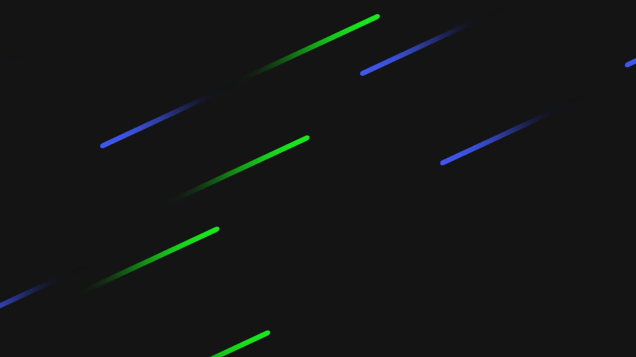 patrón de líneas azules y verdes en degradado negro